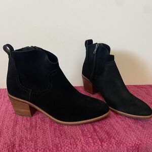 UGG Kingsburg Waterproof Suede Ankle Boots Black Size 8.5